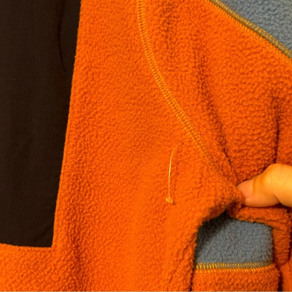 Cotopaxi Abrazo Half-Zip Fleece Jacket Men’s Size Medium Blue Orange Sweater - Picture 6 of 9